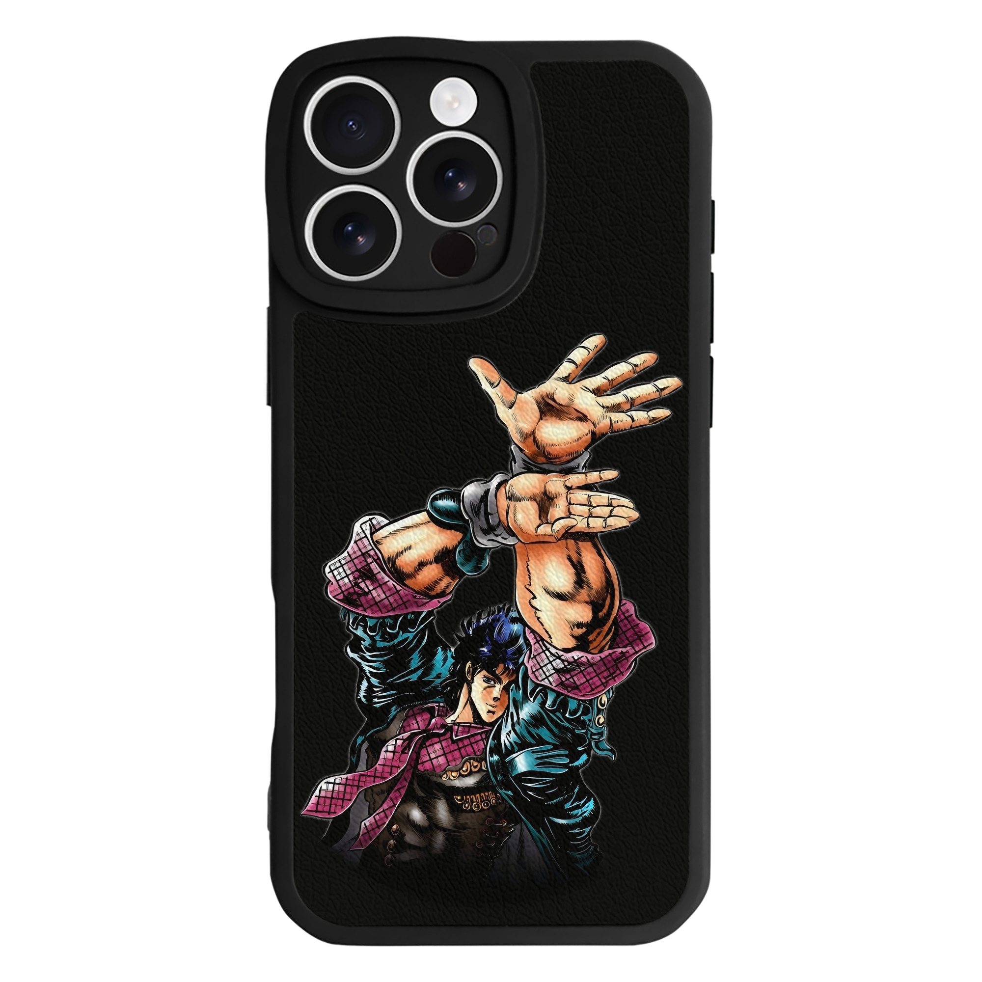 （画像用） ジョジョの奇妙な冒険 /ジョナサン?ジョースター JoJo's Bizarre Adventure Jonathan Joestar 【iPhone 16シリーズ対応】シリコンスマホケース（レザー調） 材質：シリコン
